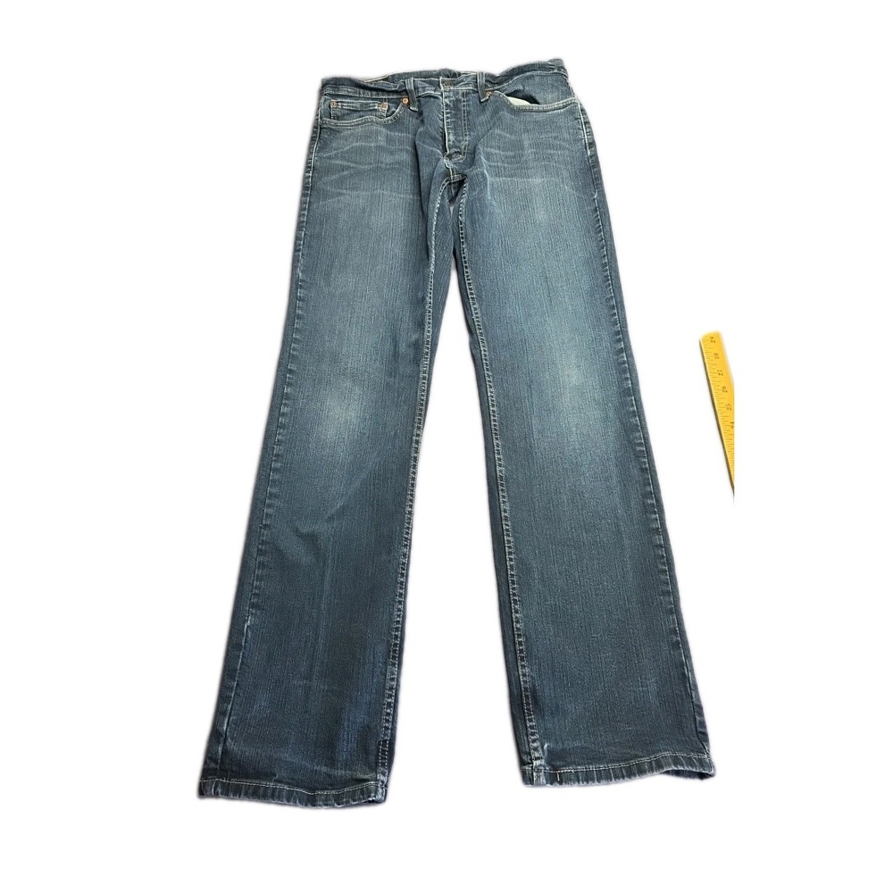 Levi 559 Jeans Mens 32x30 Blue‎ Dark Wash Denim Straight Leg Relaxed Fit